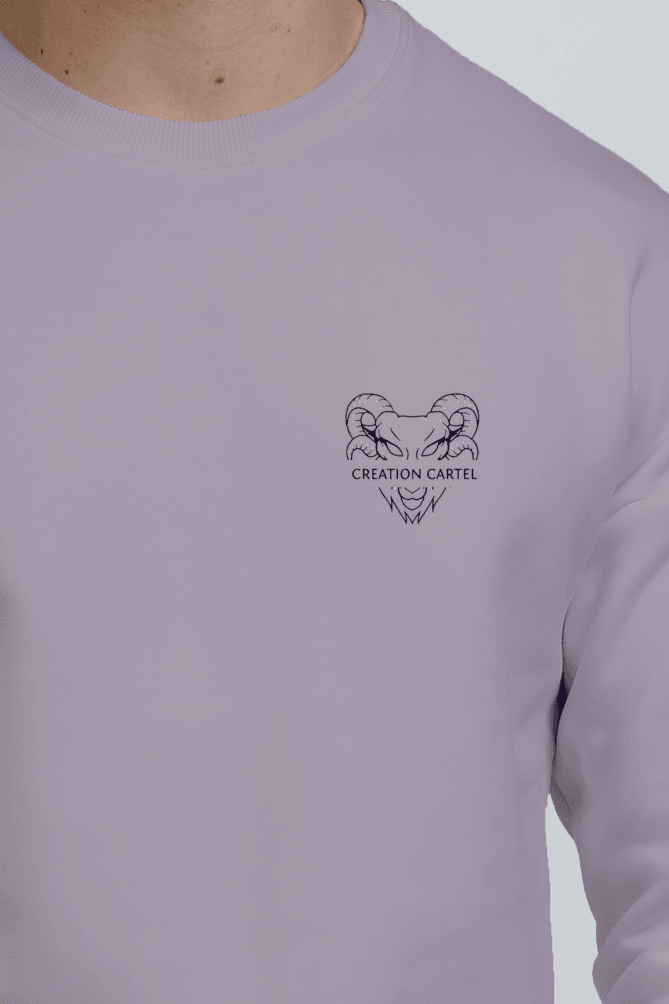 Embroidery Oversized Sweatshirt - Creation Cartel