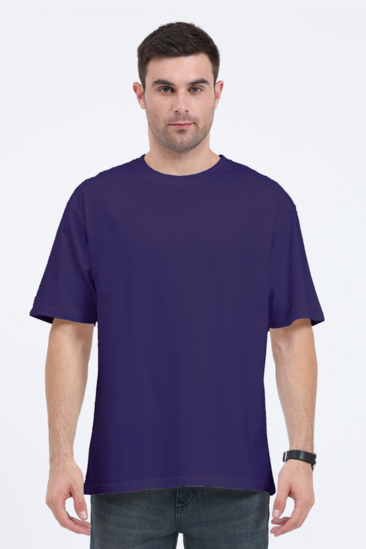 Plain Purple Classic Oversize Tshirt - Creation Cartel