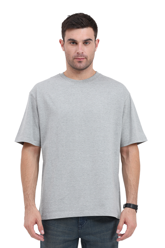 Plain Grey Oversize Tshirt - Creation Cartel